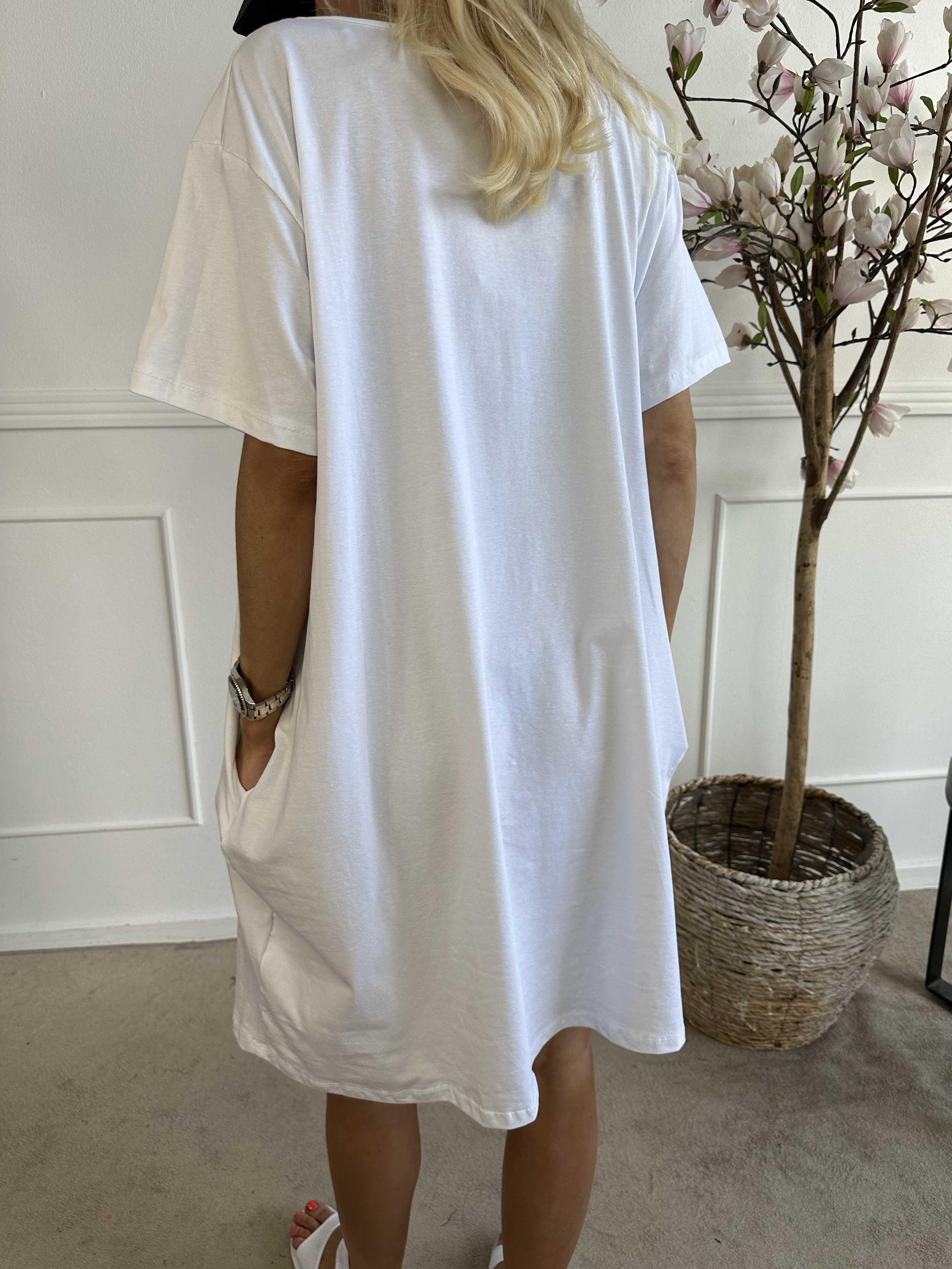 Mickey Dress - T-shirt kjole i bomuld med similisten